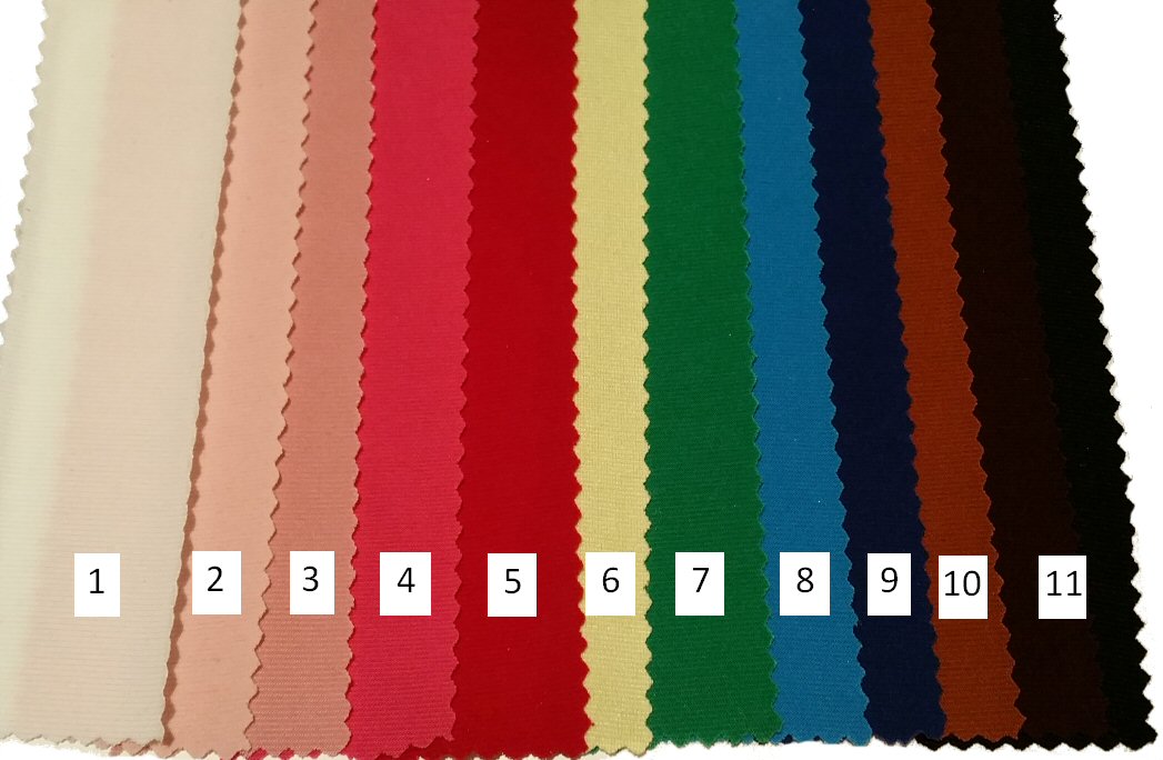 Zig zag hem Skirt Various colours ZEM DancesportUK