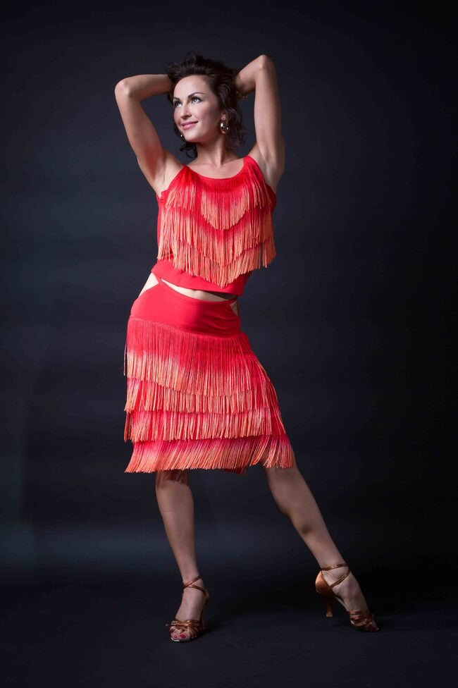 Pistero Fringe Skirt | ZEM DancesportUK